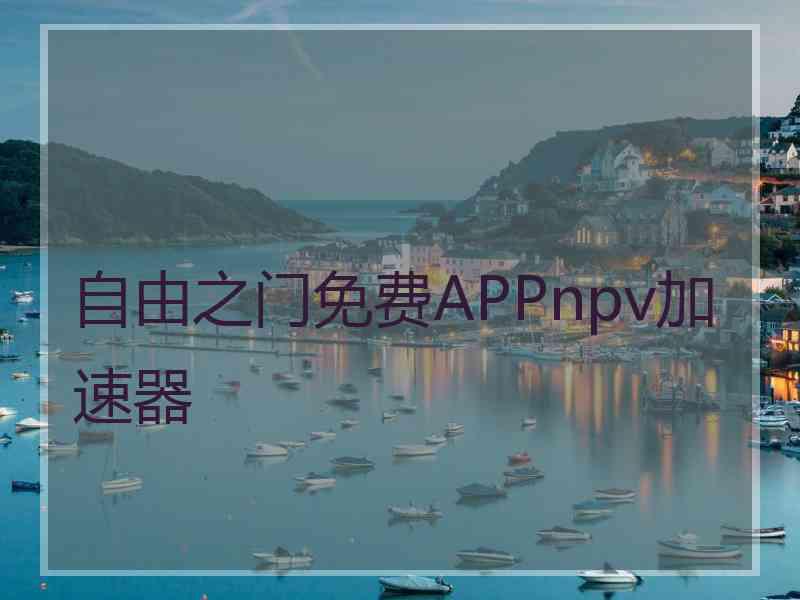 自由之门免费APPnpv加速器